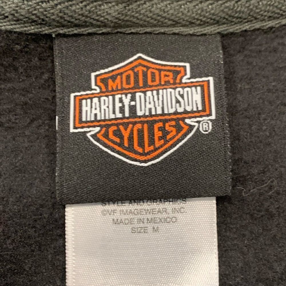 Classic Harley Davidson gray pullover hoodie With logo Oconomowoc Wi on … - Picture 13 of 16